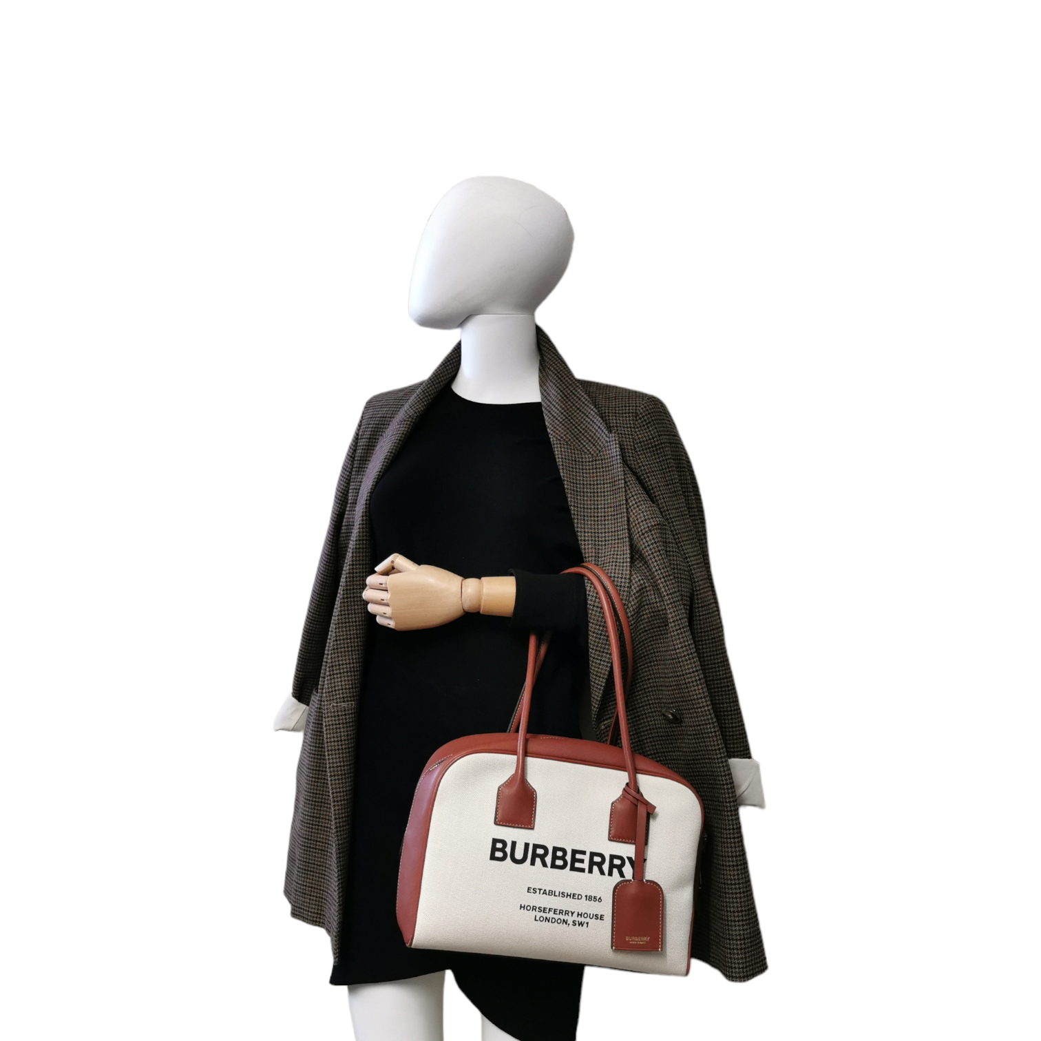 Burberry established sales 1856 bag price