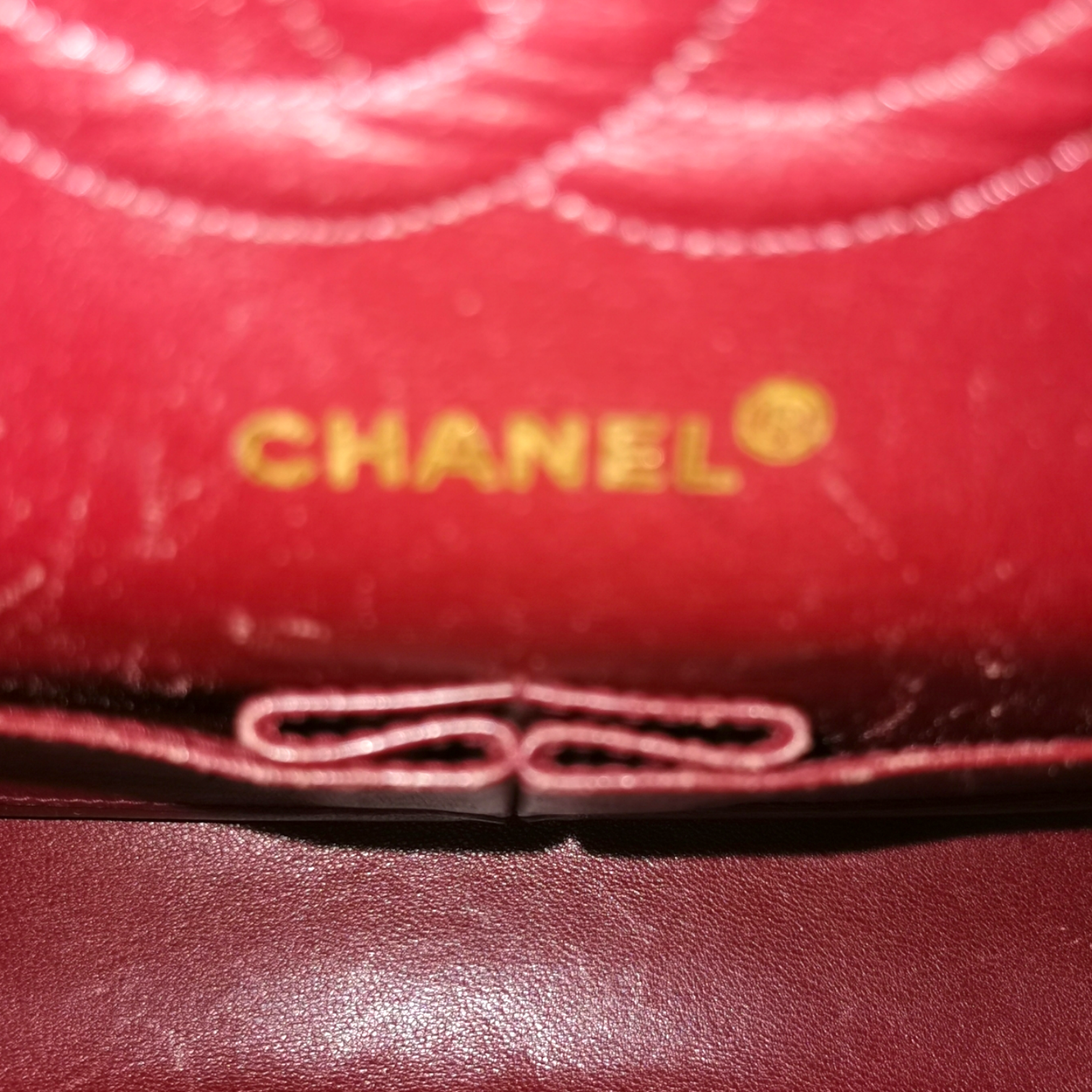Chanel Classic Double Flap Medium Black Lambskin Gold