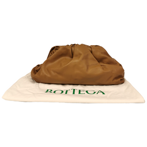 Bottega Veneta the Pouch Clutch Brown