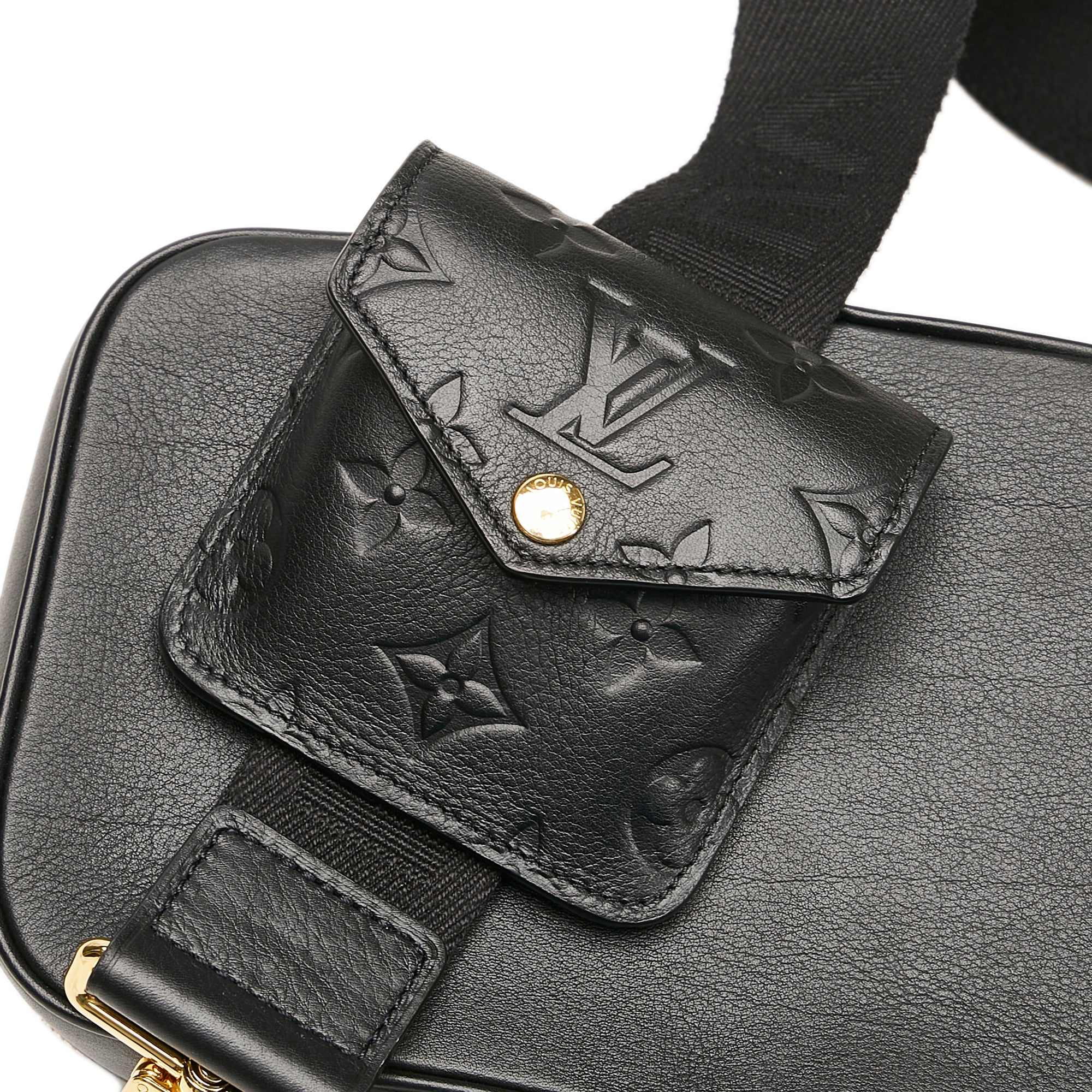 Louis Vuitton Monogram Empreinte Braided Métis Bag in Black — UFO