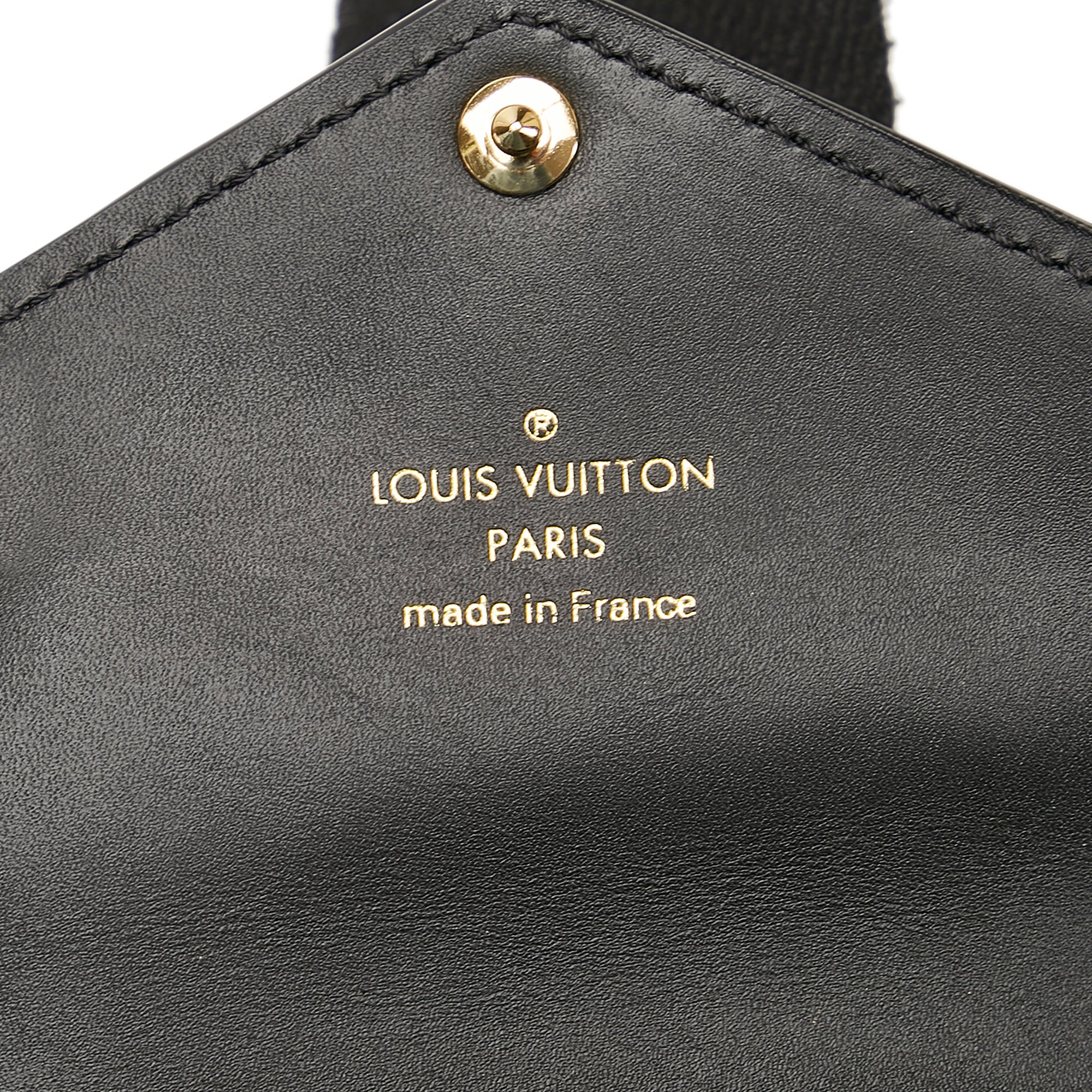 Louis Vuitton Black Monogram Empreinte Surène MM bag Louis