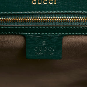 Gucci Sylvie 1969 Top Handle Bag Green