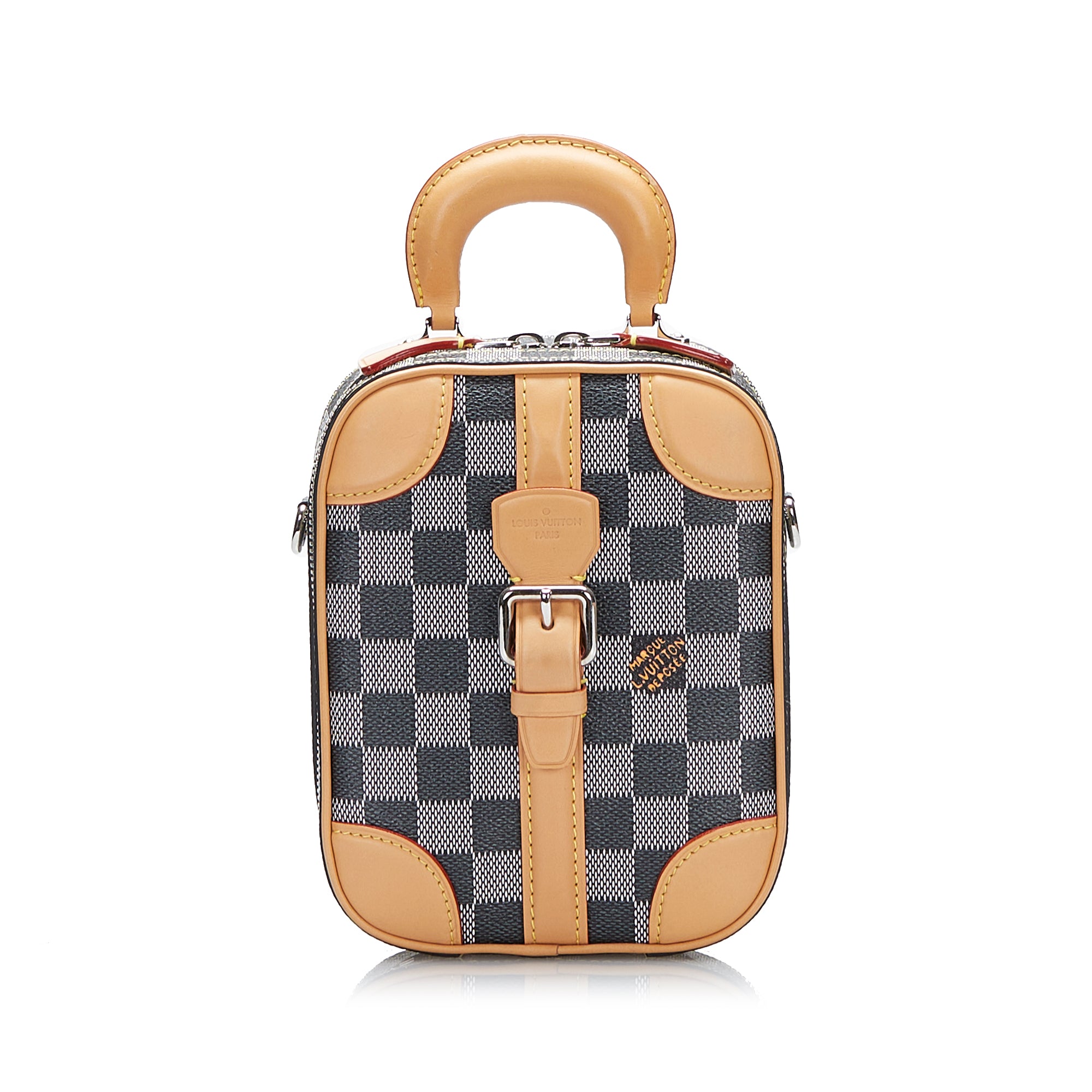 Louis Vuitton Valisette Vertical Black Damier Canvas