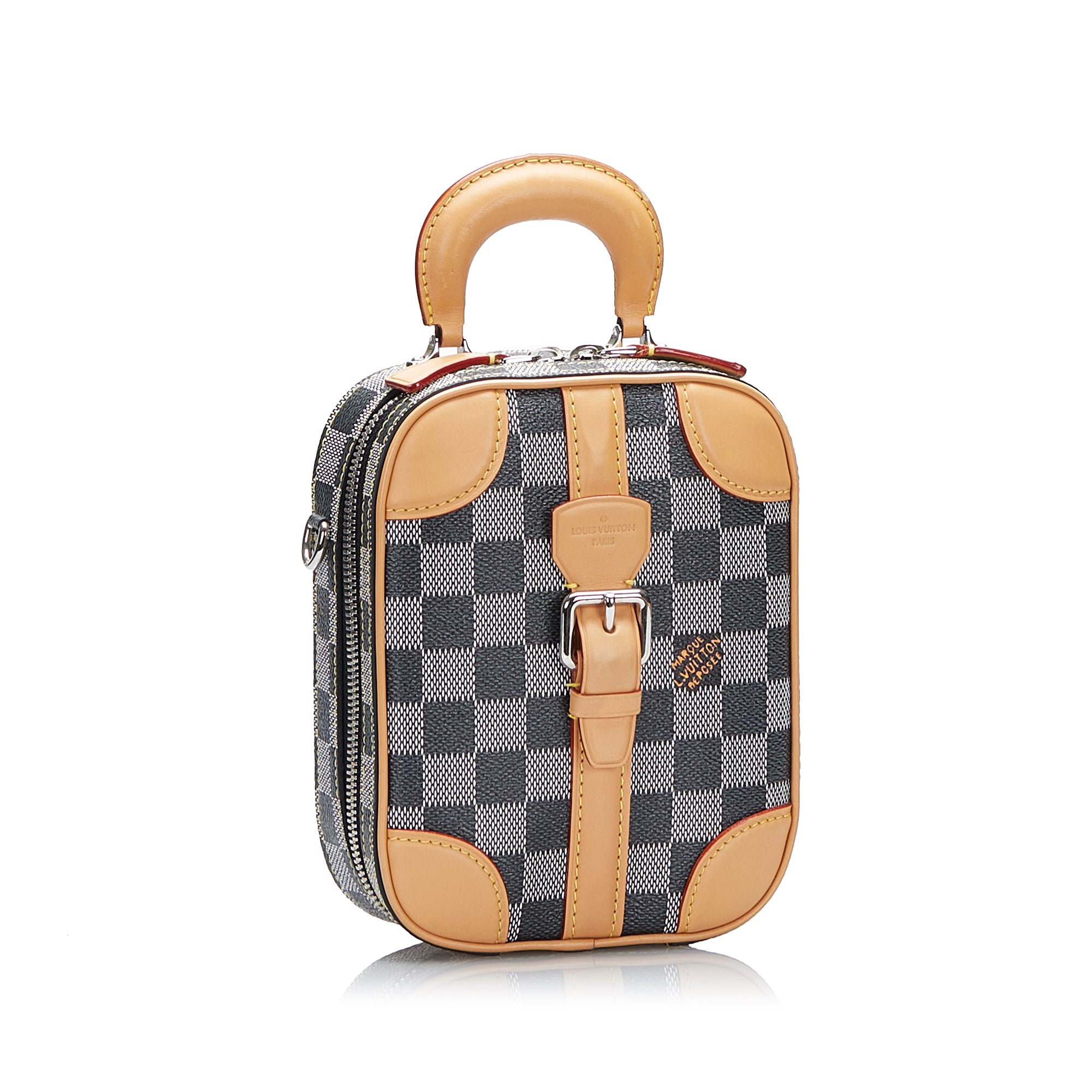 Louis Vuitton Valisette Vertical Black Damier Canvas