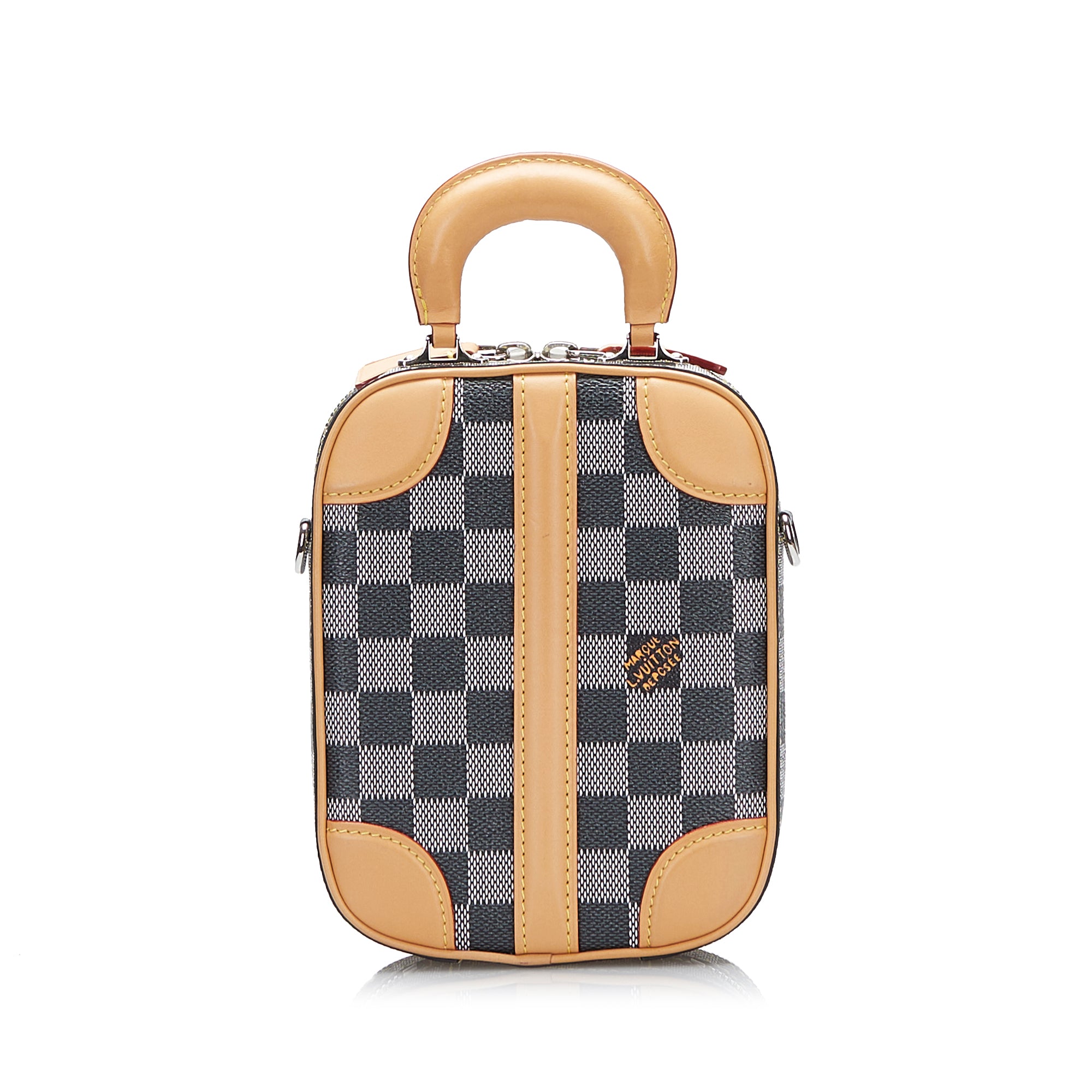 Louis Vuitton Valisette Vertical Black Damier Canvas