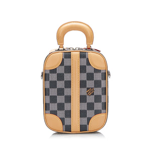 Louis Vuitton Valisette Vertical Black Damier Canvas