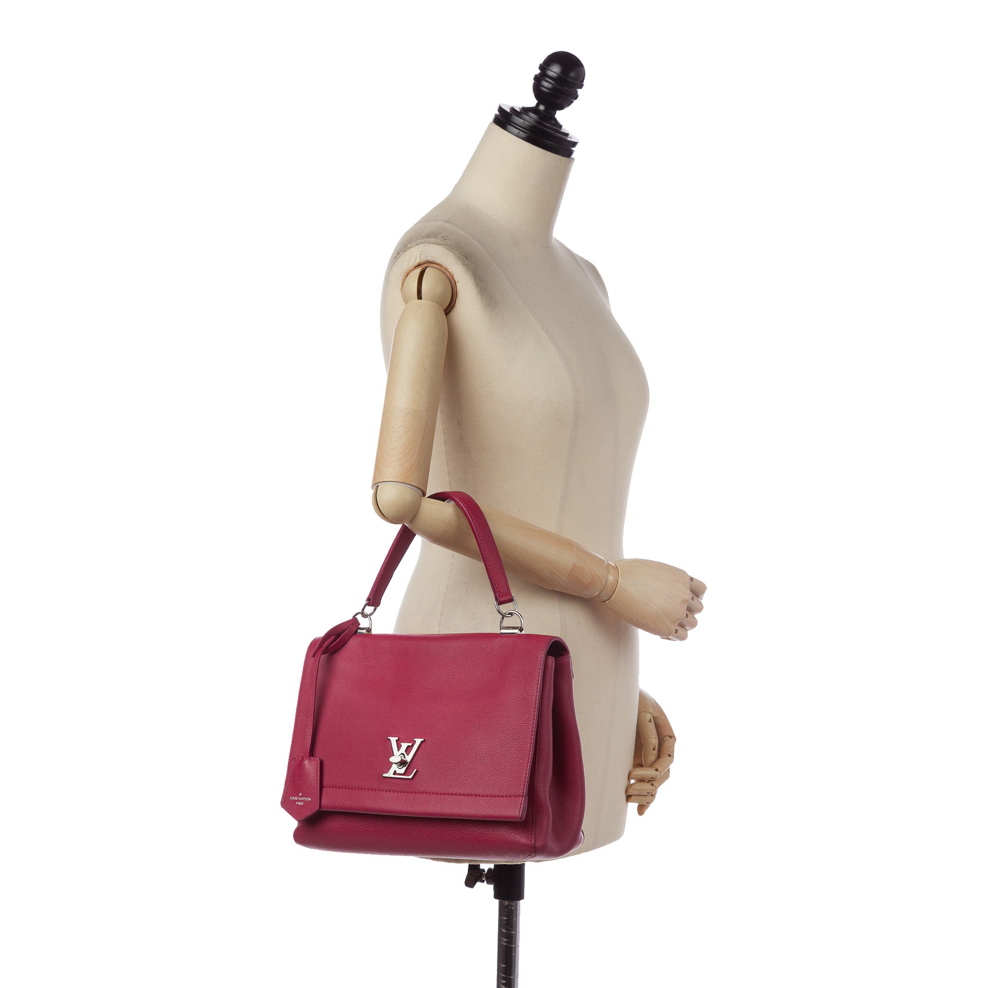 Louis Vuitton Dahlia Calfskin Leather Lockme II Bag
