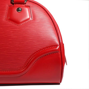 Louis Vuitton Black Epi Bowling Montaigne Handbag – Cris Consignment