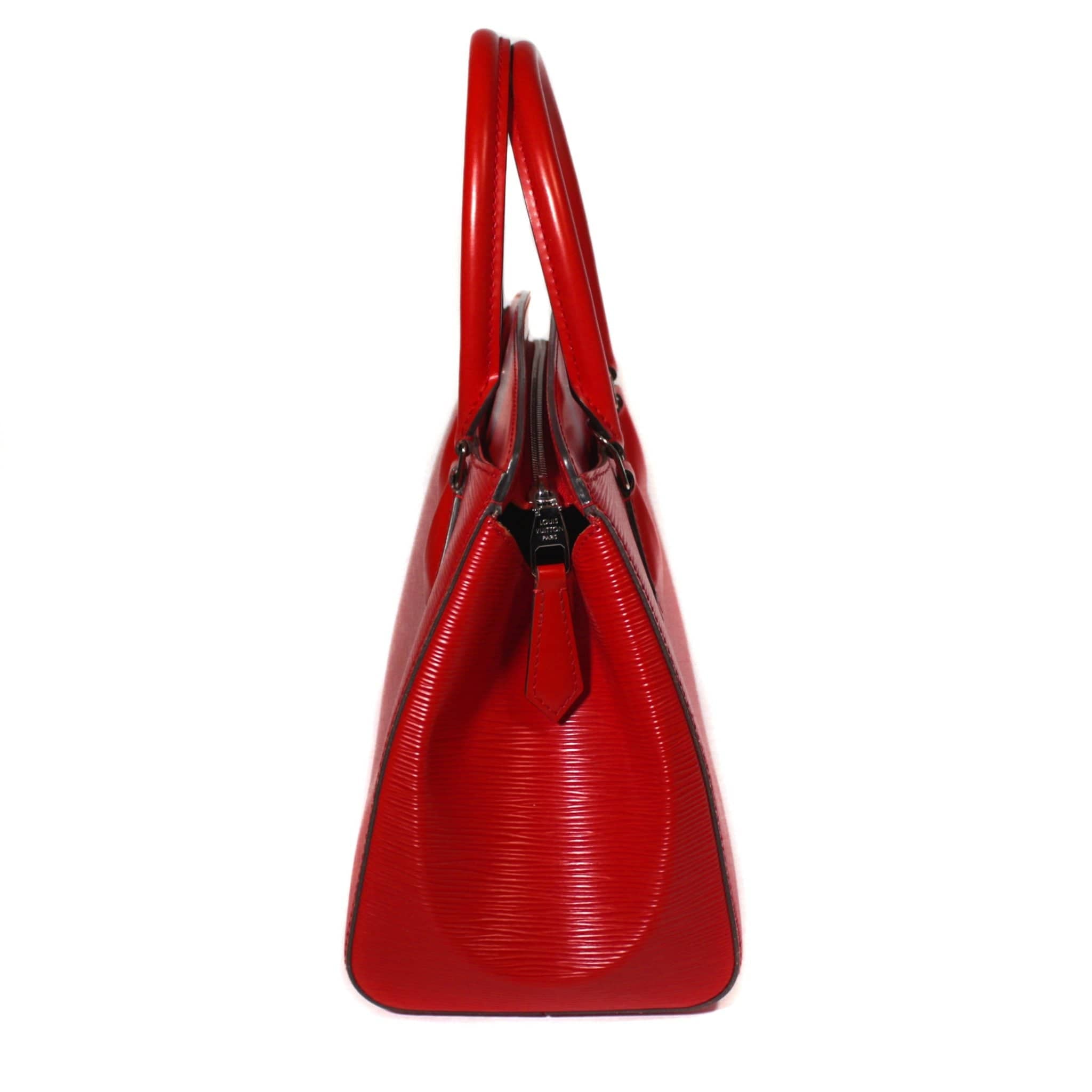 Louis Vuitton Soufflot MM Coquelicot Epi - Secondhandbags AG