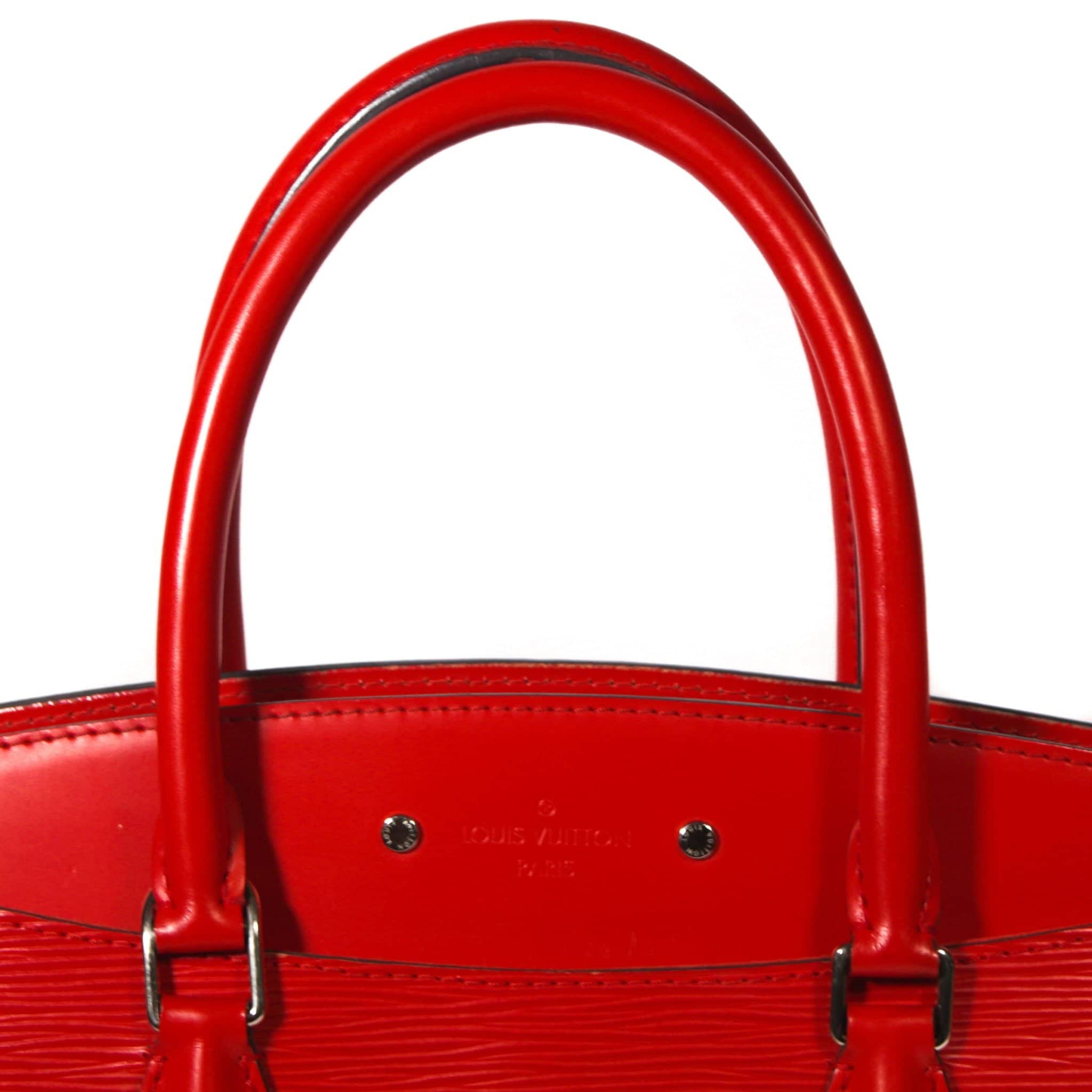 Louis Vuitton Vintage Louis Vuitton Soufflot Red Epi Leather