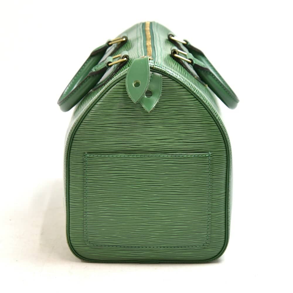Louis Vuitton Green Epi Micro Cylinder Bag