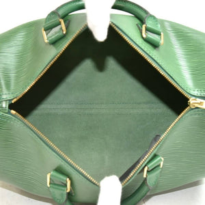 Louis Vuitton Speedy 30 Green Epi - Secondhandbags AG